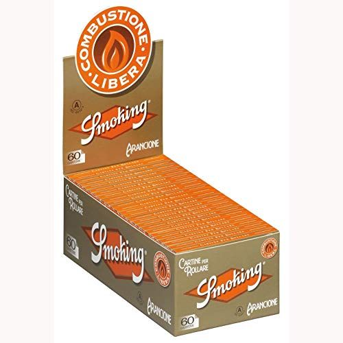 Smoking Orange Smoking - Sigarettenpapier Oranje - Kort - 50 Verpakkingen
