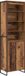 vidaXL Hoge kasten 2 stuks Oud hout 60 x 36 x 200 cm