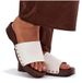 Sandales blanches, modèle Terissa, taille 39