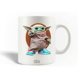 Keramische mok maniacase Coffee Baby Yoda Star Wars Cartoon