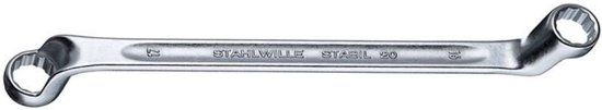 STAHLWILLE Dubbele ringsleutel 13 x 17 mm 245 mm diep gebogen