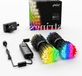 Merkloos Éclairage d'ambiance RGB+Blanc Guirlande LED Extérieur Intérieur Kit Maison Intelligente Alexa Google Home IP44 Contrôle par Application Filaire Noir 32m
