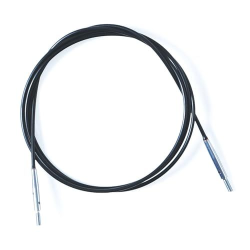 Cable: 360° Swivel: Interchangeable: Black: 76cm