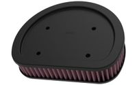 K&N HD-8899 Motorfiets-luchtfilter, rood