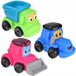 Jokomisiada Véhicules de construction Set 3 pièces 18M+