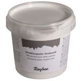 Rayher Structuurpasta grof zand, wit, 500 g