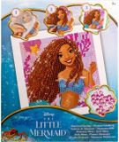 Canenco The Little Mermaid mozaïek speelgoed met strass steentjes, meerkleurig, kunststof