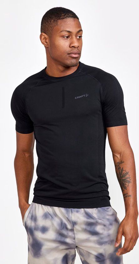 Craft ADV Cool Intensity T-shirt Men - Black - L - Short Sleeve - Casual