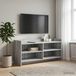 Maison Exclusive - Meuble TV, dimensions 100 x 33 x 47 cm, couleur gris Sonoma, fabriqué en panneaux de particules