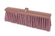 Maya Professional Tools 15008-12 straatbezem FBK/levensmiddelhygiene met harde borstelharen, 400 mm x 60 mm, bruin