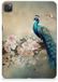 B2Ctelecom Back Case voor iPad Pro 11 (2024) Vintage Pauwen