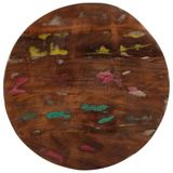 VidaXL Tafelblad rond ø 50x3,8 cm massief gerecycled hout