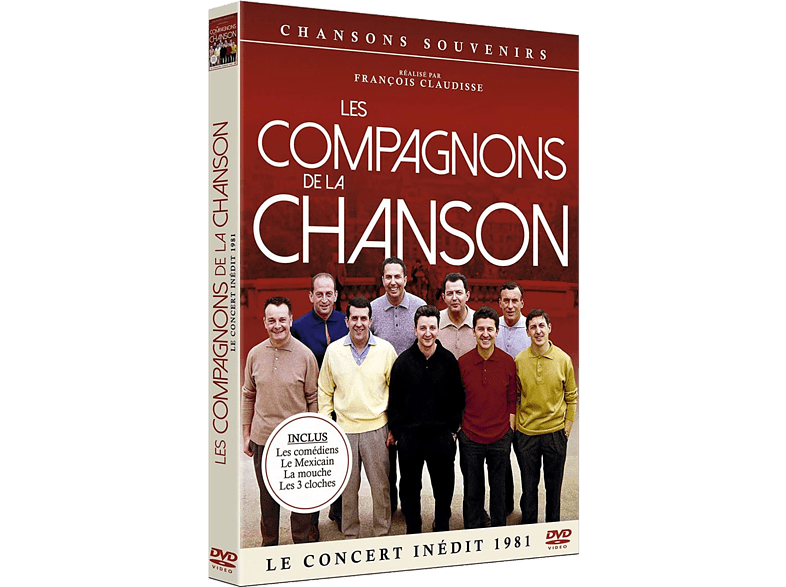 CLD DISTRIBUTION les compagnons de la chanson: le concert inedit 1981 - dvd