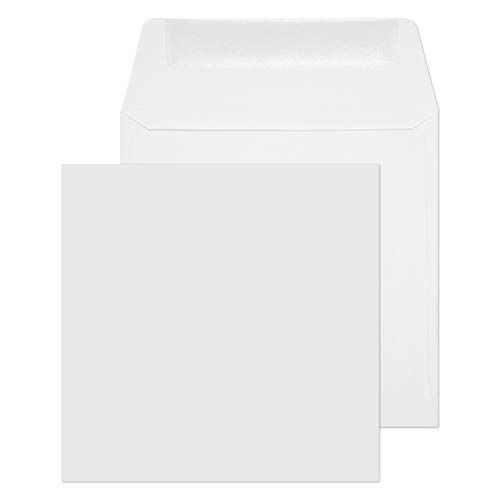 Blake Puur Vierkante Enveloppen 120x120mm Wit - 500 Stuks