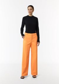 comma Broek oranje