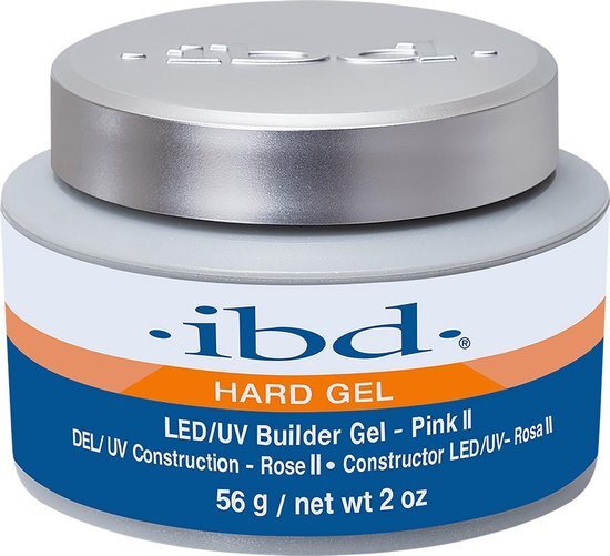 IBD - Hard Gel - LED/UV Builder Gel - Pink II - 14 gr