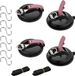 Ibenzoa® Set van 4 zuignappen multifunctioneel