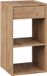 Vicco Dany Nachtkastje – 35 x 65 cm met 1 lade Krachtige eik goud