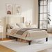 Bealife BF45 Bed - 120 x 200 cm - Hoofdbord en Lattenbodem - Beige