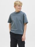 JACK&JONES JJEURBAN EDGE TEE SS O-NECK NOOS JNR Jongens T-shirt Stormy Weather Katoen Ronde hals Maat 128