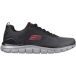 Skechers Heren 232399 Bkcc Sneaker, Zwarte Mesh Houtskool Trim, 41 EU