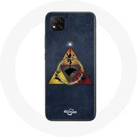 Maniacase Hoesje voor Xiaomi Redmi 9C Game of Thrones Seizoen 8 De IJzeren Troon Driehoek Logo Baratheon Lannister Stark en Targaryen