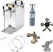 HAJUS AG Ensemble complet - Tireuse à bière - Kontakt 40 - 2 robinets, 50 l/h - avec coupleur de fût type A, KeyKeg