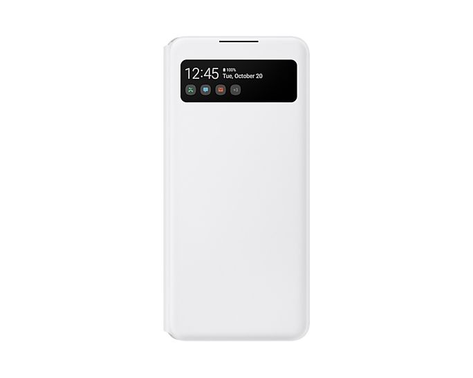 Samsung Galaxy A42 5G Smart S View Wallet Case - White
