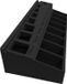Merkloos Gereedschap Organizer - Hardware Opslagbak - Schroeven Sorteren - Ergonomische 3D Print - 175 x 72 cm - Zwart