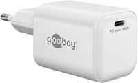 Goobay 79156 oplader voor mobiele apparatuur Universeel Wit AC Snel opladen Binnen