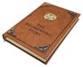 Livre de répliques : La Storia Infinita, Auryn, Bastian, Atreyu, similicuir, marron
