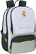 Safta Real Madrid Equature 25/26 sac à dos de paddle, sac à dos de sport, 30 x 17 x 42 cm, blanc, M, décontracté