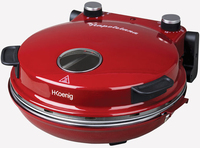 H.Koenig NAPL350 Pizza Oven - 1200W - Black/Red