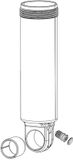 Rockshox Damper Body/ifp Fast Monarch Bedrijf Zwart 216 x 63 mm