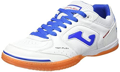Joma Sport Indoor Football Shoes Top Flex 2122 White Unisex Size 42.5