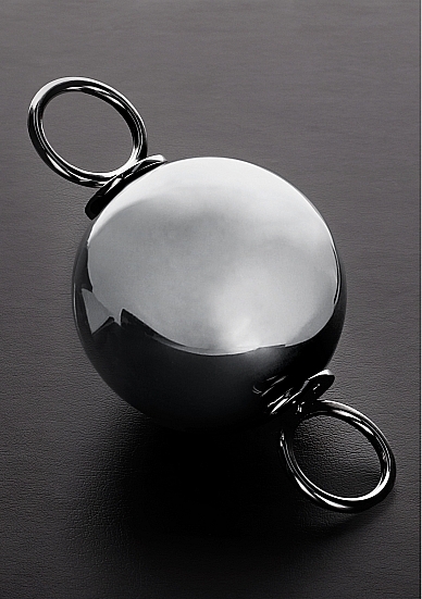 Triune Auto Bondage Ice Ball Lock - Stainless Steel