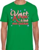 Bellatio Decorations Shoppartners Bv Fout Kerst shirt / t-shirt - kerst is leuk voor anderen - groen - heren - kerstkleding / kerst outfit M