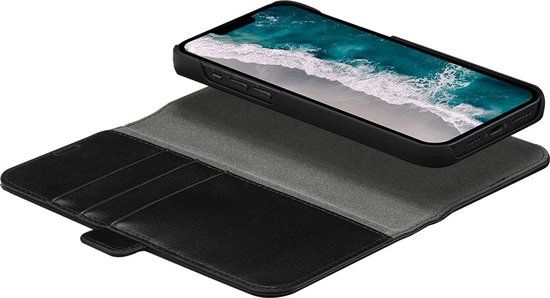 Dbramante1928 Stockholm Book Case voor iPhone 14 Plus - Zwart