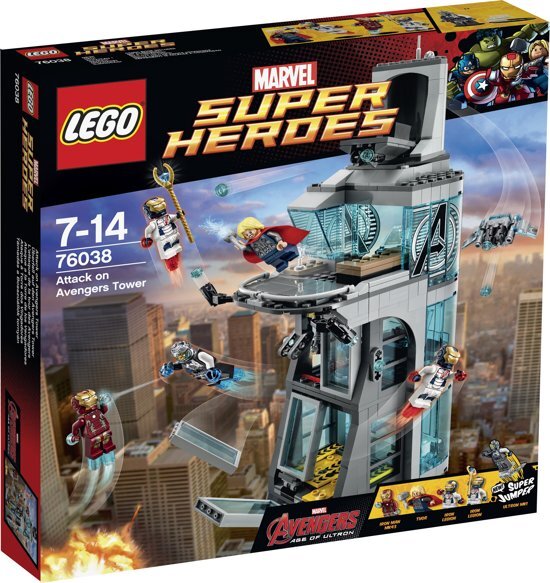 lego Super Heroes Aanval op Avengers Toren - 76038