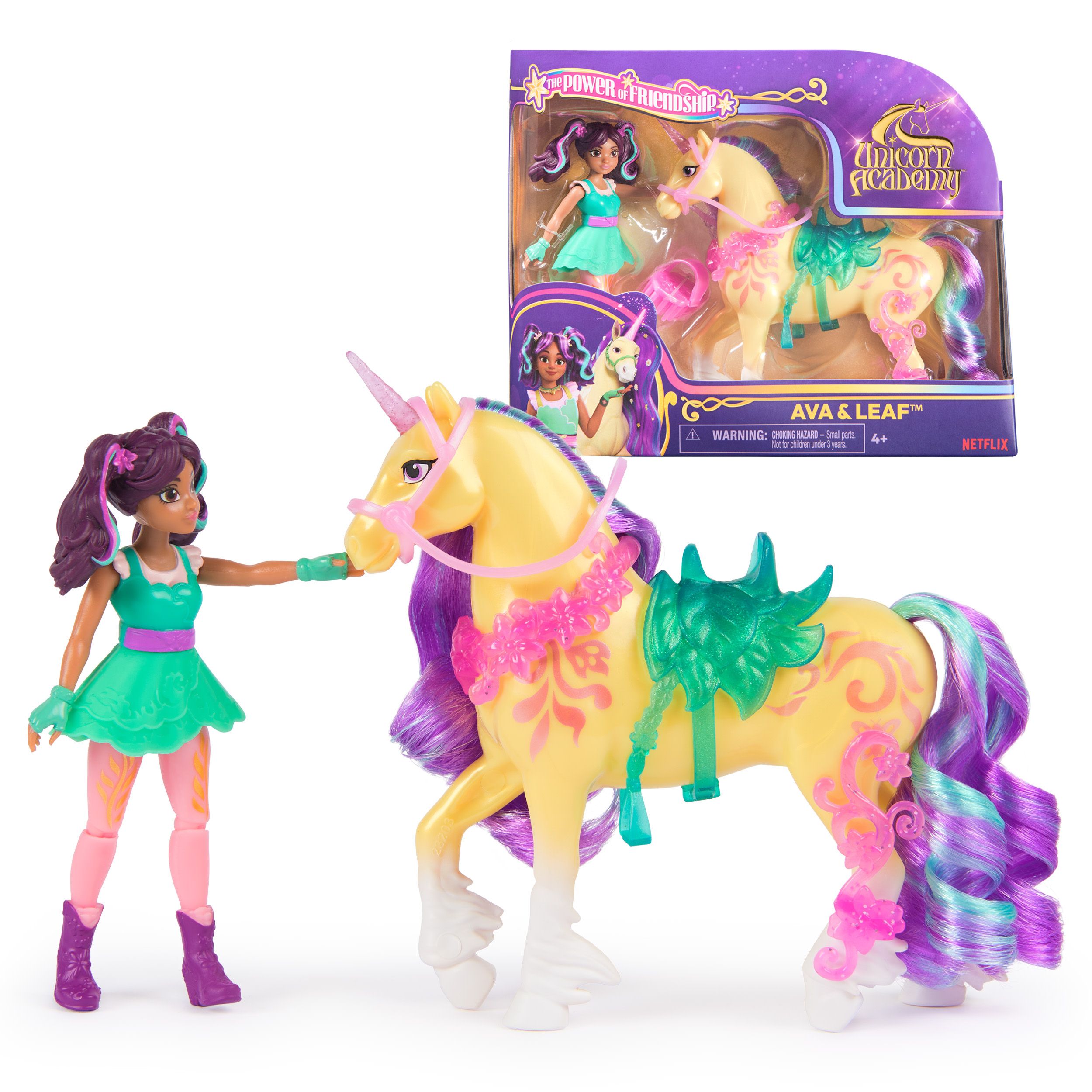 Spin Master Unicorn Academy Ava & Leaf Power of Friendship Set