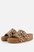 Lazamani Slippers Leopard bruin Synthetisch - Maat 36