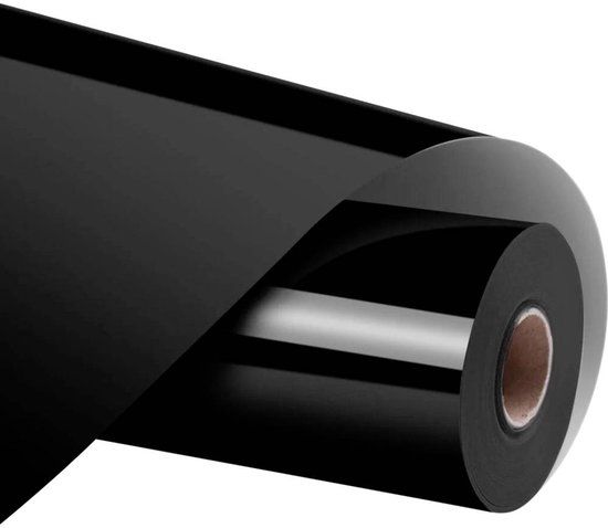 Loklik Heat Transfer Vinyl Folie Zwart