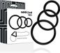 ADDICTED TOYS Rings Set For Penis Black