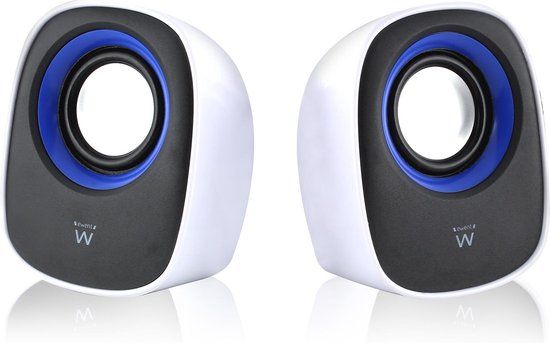 Ewent EW3513 - 5W USB Speakerset - White