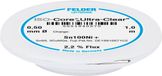Felder ISO-Core Ultra-Clear Sn100Ni+ Soldeertin, loodvrij Spoel Sn99,25Cu0,7Ni0,05 0.5 mm