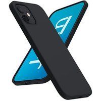 JAYM - Achterzijde behuizing voor mobiele telefoon - vloeibaar silicone - zwart - voor Samsung Galaxy S25 FE