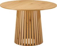 Happy Garden LIV Scandinavische stijl ronde eettafel 110cm Licht hout