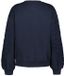 Didi Dames Sweater Happiness Blue Mystara Corduroy Embroidered Cotton Blend Loose Fit Casual Long Sleeve Round Neck Size 36