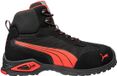 Puma Madrid Mid S1PL 632260 Noir/Rouge - Taille 46