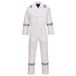 Portwest FR50 Vlamvertragend Antistatische Overall, Wit, Normaal, Grootte XL